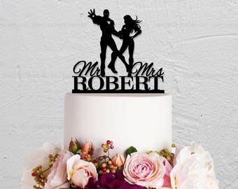 Ironman And Pepper Potts Cake Topper Ironman And Pepper Potts Cake Topper