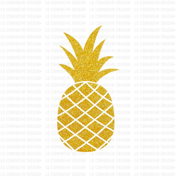 Download Pineapple SVG Glitter Pineapple Clipart SVG Files Cricut