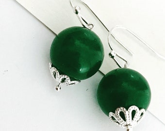 Green Aventurine Earrings