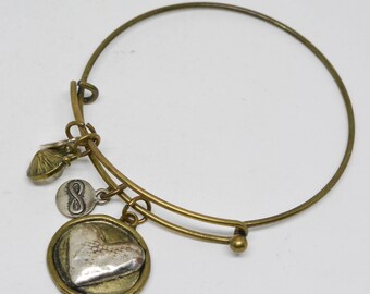 Lovely brass Charm Bracelet