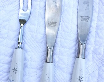 Mid Century Modern Carving Set