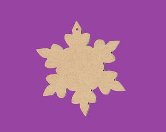Support blank snowflake snow