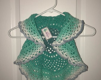 Toddler shawl sweater