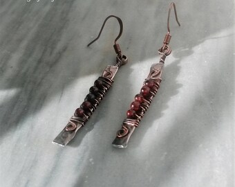 Garnet Earrings