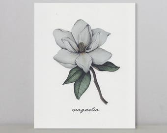 Magnolia | Mis-Printed Art Print