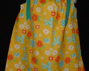 PJs CUSTOM DAISY Flower Dress 24mo 2t BMCD
