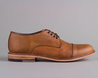 Derby with Captoe (Honey)