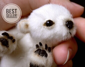 Sewing PATTERN PDF miniature teddy bear, by Tatiana Scalozub, Bestseller, how to make teddy bear step by step, diy polar teddy bear