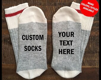 Personalized Socks, Custom Socks, Customized Socks, If You Can Read This Socks, Personalized Stocking Stuffer, Personalized Gifts