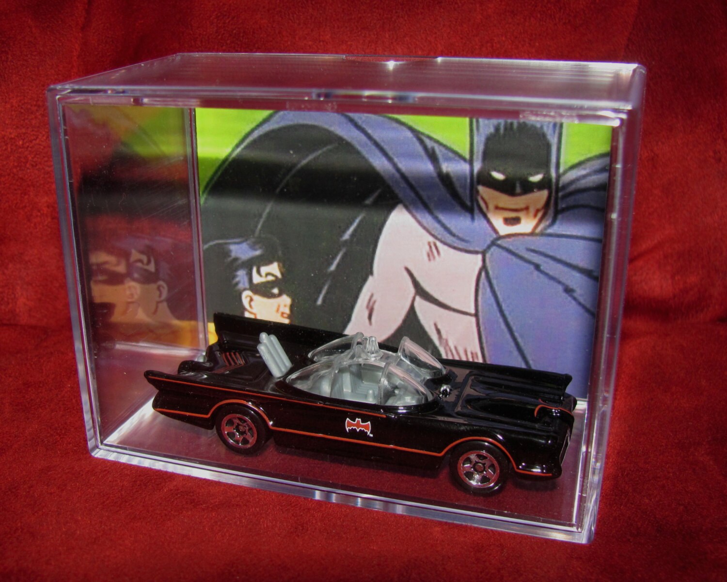 Batman Batmobile collectible Car display / unique