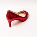 Sequin Red Peep Toe Stiletto Dress Summer High Heels