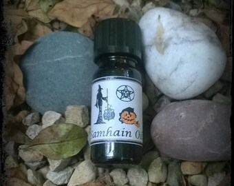 Samhain anointing oil, Wiccan, pagan, witch, Sabbat, Halloween