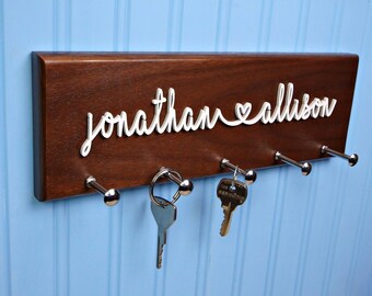 Personalized Housewarming Gift New Home Housewarming Gift Our First Home House Warming Gift Closing Gift Custom Key Holder