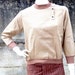 Vintage cotton t-shirt made in Italy size S-M, 1960s