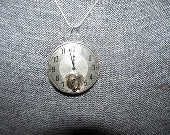 One-Of-A-Kind Vintage Pocket Watch Pendant