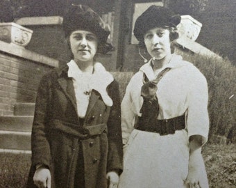 Sassy Friends Dressed For Fun Vintage Photo