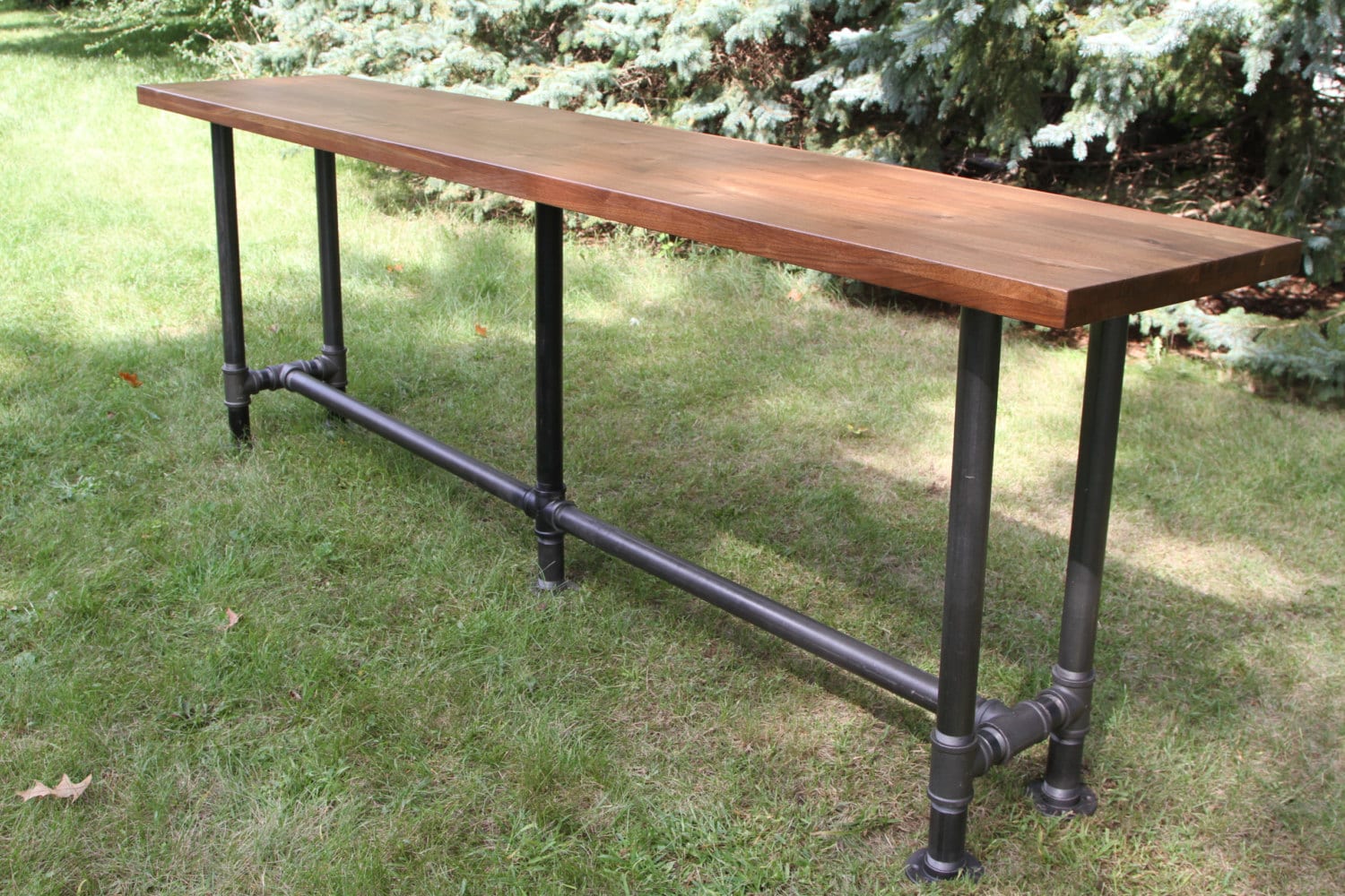 The Foundry Table Reclaimed Bar Table Hardwood Solid American