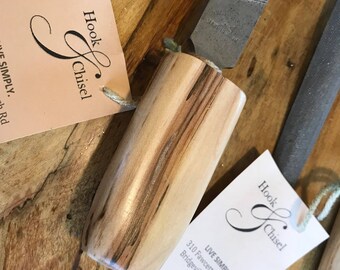 Hand carved tool handles