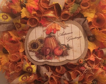 Autumn Harvest Wreath