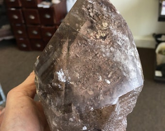 Smokey Included Quartz - from Brazil