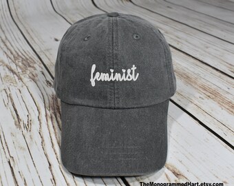 feminist hat, feminist apparel, feminist cap, girl power, the future is female, nasty woman, intersectional, support all women, custom hat