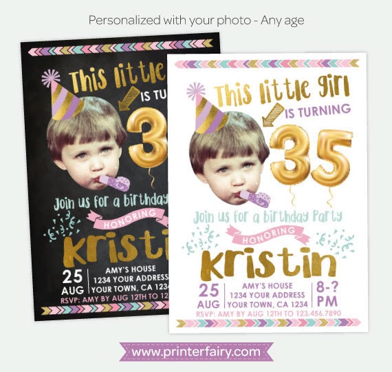 Unique adult birthday invitations — photo 14