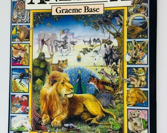 1987 "Animalia" - Graeme Base - Excellent Used Condition