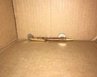 Slimline Canarywood with metal Accents