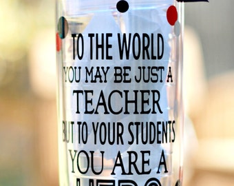 Personalized teacher Tumbler, Teacher appreciation gift, End of year teacher gift, Teacher Cup, Teacher appreciation gift, Teacher Tumbler