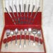 1932 Oneida Community Tudor Plate Silverplate-June Nursery Pattern-42 pieces--Funky Flatware Storage Box--Service for 8