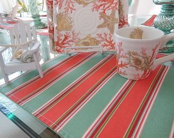 Custom Placemats - Customize Your Own Pillowscape Reversible Placemats - You Select The Fabrics To Coordinate With Your Home Decor