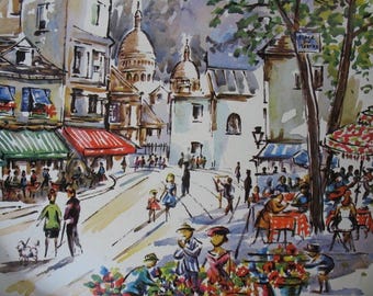 Place du tertre | Etsy