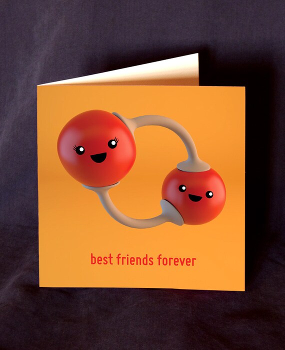 Chemistry Card with Envelope Choose from 14 Designs