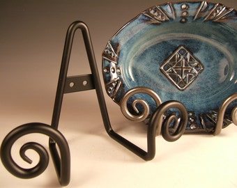 Metal Easel, READY TO SHIP Small Table Top or Wall display Stand