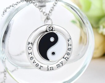 YIN YANG pendant NECKLACE