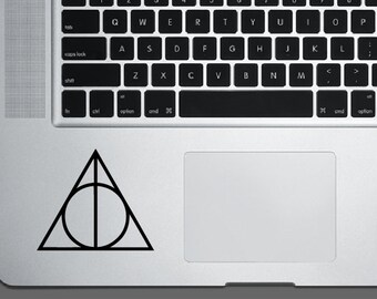 Harry Potter Deathly Hallows Decal *Choose size & color* Happy Potter Sticker - Inspired - The Deathly Hallows Sticker - Three Symbols