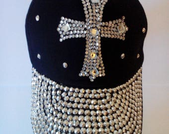 Full Stone Bill Cross Denim Cap