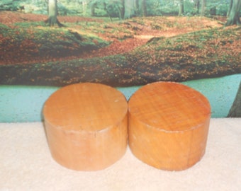 Bradford Pear 2 PC, 5 x 3 turning wood bowl, small project blanks #68554