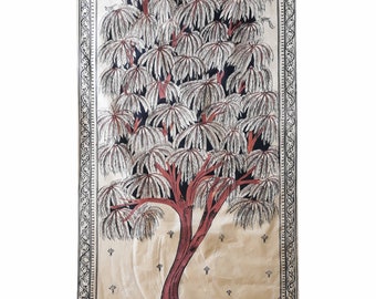 saura silk painting