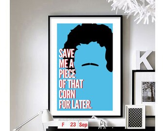 Nacho Libre ('Save Me Some Of That Corn') Art Print