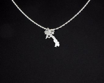 Laos Necklace - Laos Jewelry - Laos Gift