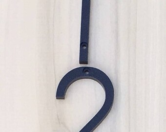 4 inch Modern House Numbers Letters