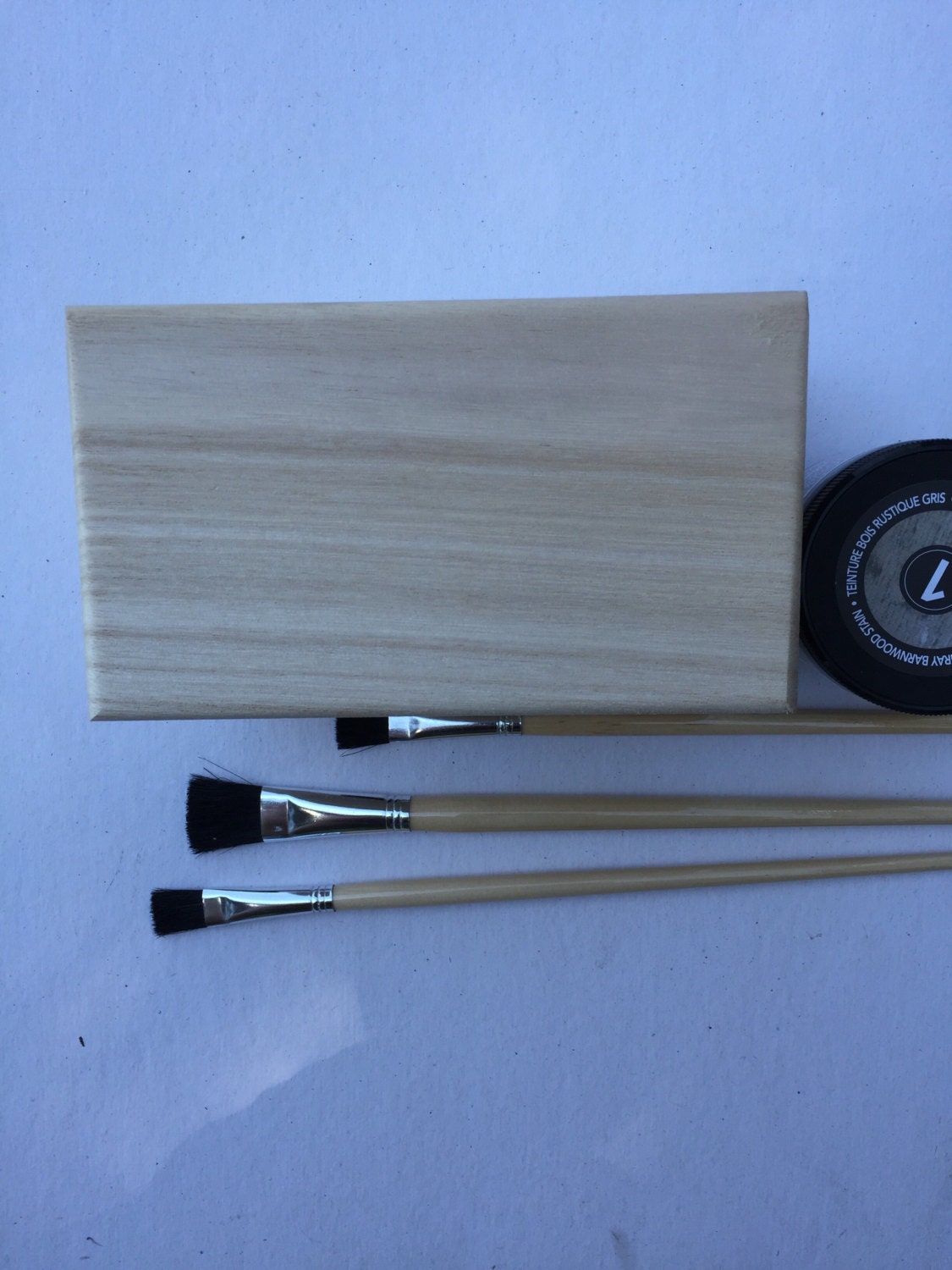 Unfinished Wood Recipe Box 4x6 Recipe/File Card Holder DIY