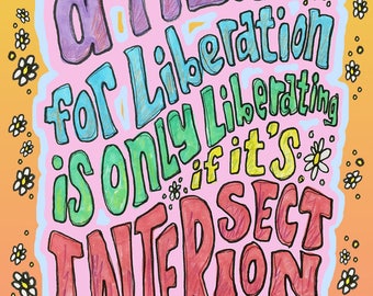 Intersectionality (Ode to Kimberlé Crenshaw and Peter Max)