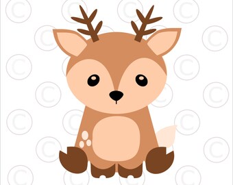 Download Woodland Animal SVG Cut Files Baby Forest Animal Cut Files