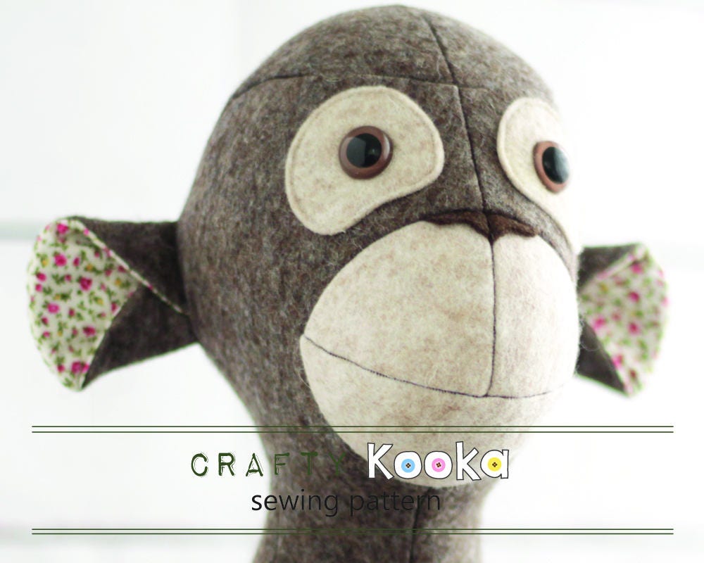 monkey sewing pattern