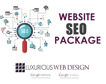 Website SEO Package - Custom SEO - Search Engine Optimization - Online Marketing for Websites (Wordpress and Wix)