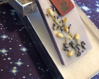 Wax Sachet with flowers / Wax Air Freshener/ Scented Wax Bar/ Wax Decoration