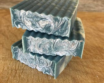 Green Jade Soap / Cold Process Soap / Vegan Soap / Handmade Soap / Bar Soap