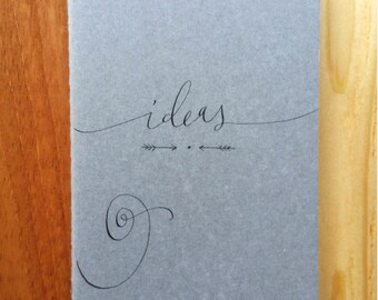 Ideas Ruled Moleskine : Handwritten